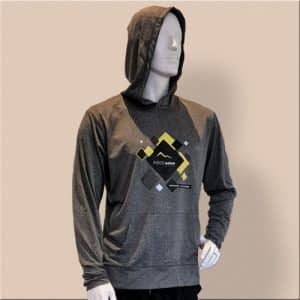Mens Fitness Lightweight Hooded Sweater